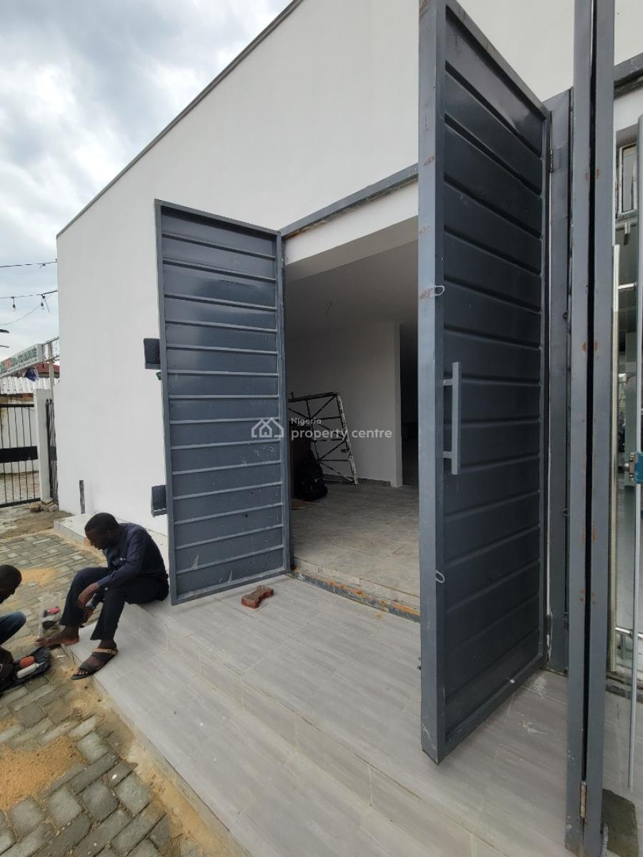 Newly Built and Spacious Shop Facing The Road, Ogombo Road,  Abraham Adesanyan, Ogombo, Ajah, Lagos, Shop for Rent