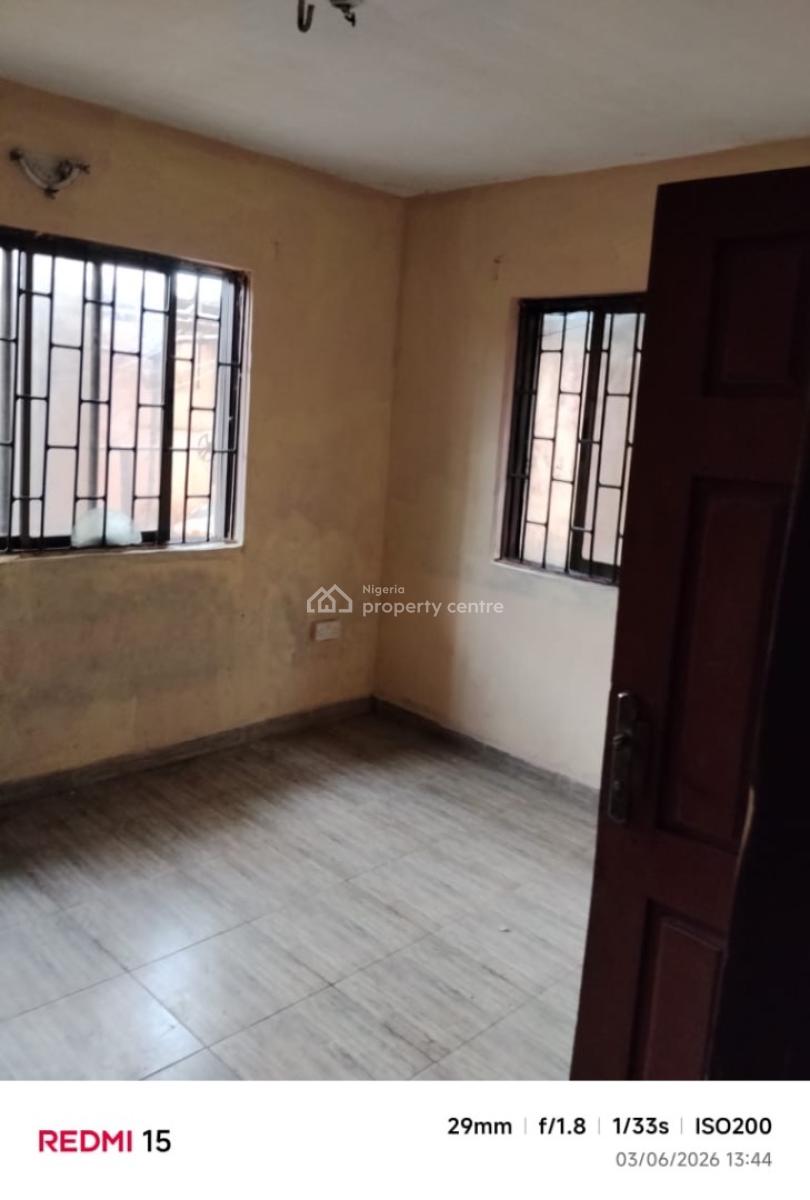 a Clean 3 Bedroom Flat. Ground Floor, Back Flat + Tile, Ajayi Road, Ogba, Ikeja, Lagos, House for Rent