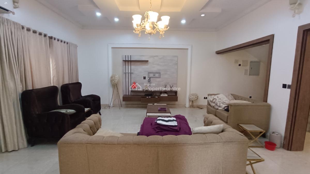 Funny Furnished Four-bedroom Semi-detached Duplex with Bq, Niger Street, River Park Estate, Lugbe District, Abuja, House for Rent