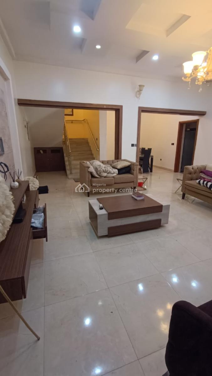 Funny Furnished Four-bedroom Semi-detached Duplex with Bq, Niger Street, River Park Estate, Lugbe District, Abuja, House for Rent