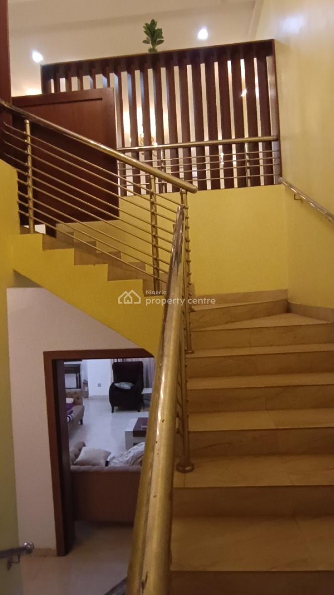Funny Furnished Four-bedroom Semi-detached Duplex with Bq, Niger Street, River Park Estate, Lugbe District, Abuja, House for Rent