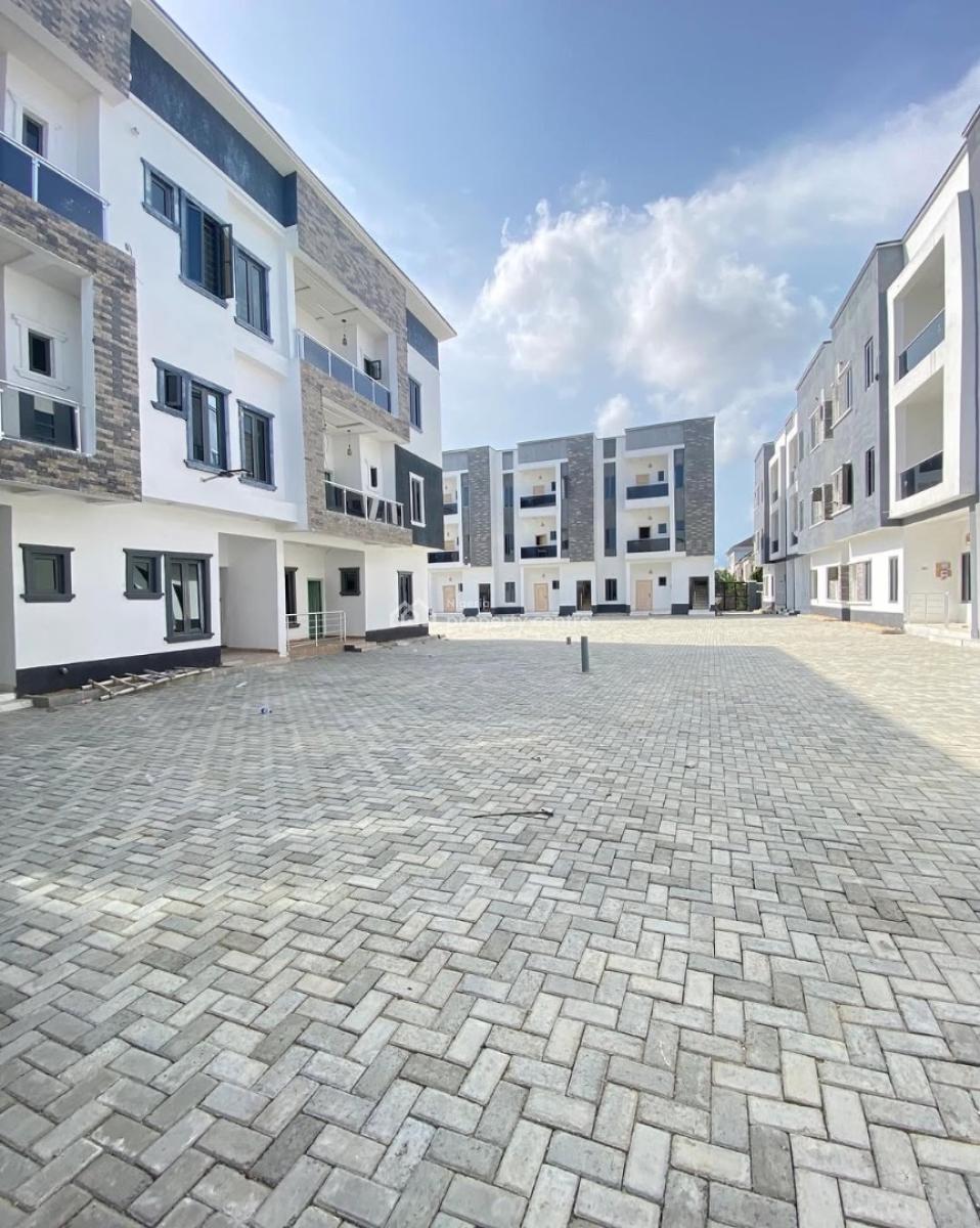 Well Built 3 Bedroom Terrace with Spacious Compound, Ajah, Lagos, Terraced Duplex for Sale