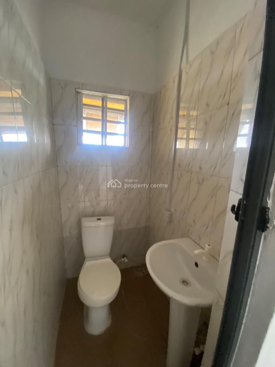 Spacious and Sharp One Bedroom Apartment Upstairs, Sangotedo, Ajah, Lagos, Mini Flat (room and Parlour) for Rent