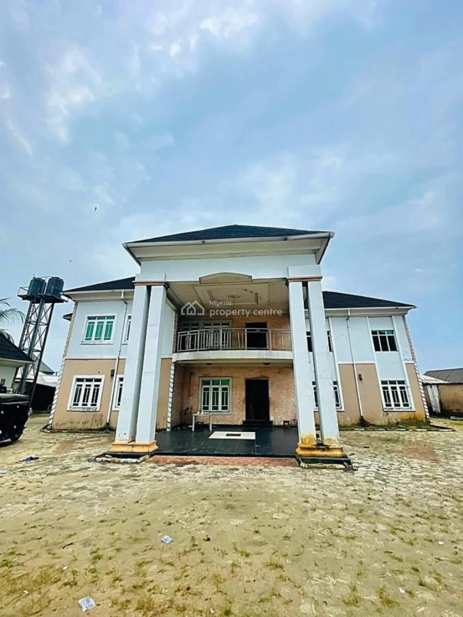6 Bedroom Duplex with 2 Rooms Bq & Gate House, Rukpokwu – Eneka Ring Road, Port Harcourt, Rivers, Detached Duplex for Sale