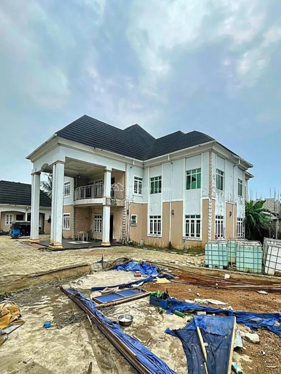 6 Bedroom Duplex with 2 Rooms Bq & Gate House, Rukpokwu – Eneka Ring Road, Port Harcourt, Rivers, Detached Duplex for Sale