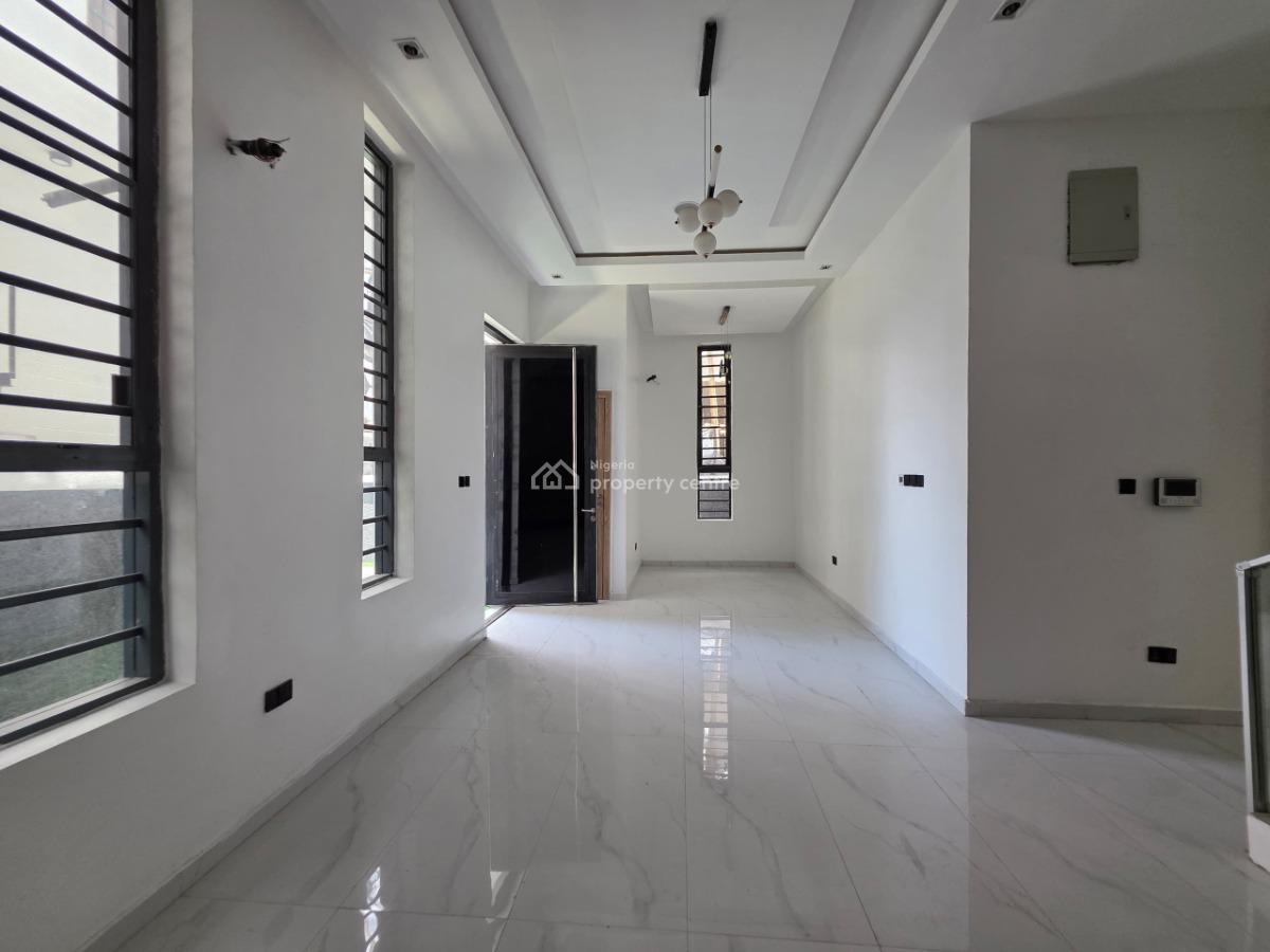Newly Built 4-bedroom Semi_detached Duplex  with a Bq, Chevron, Lekki, Lagos, Semi-detached Duplex for Rent