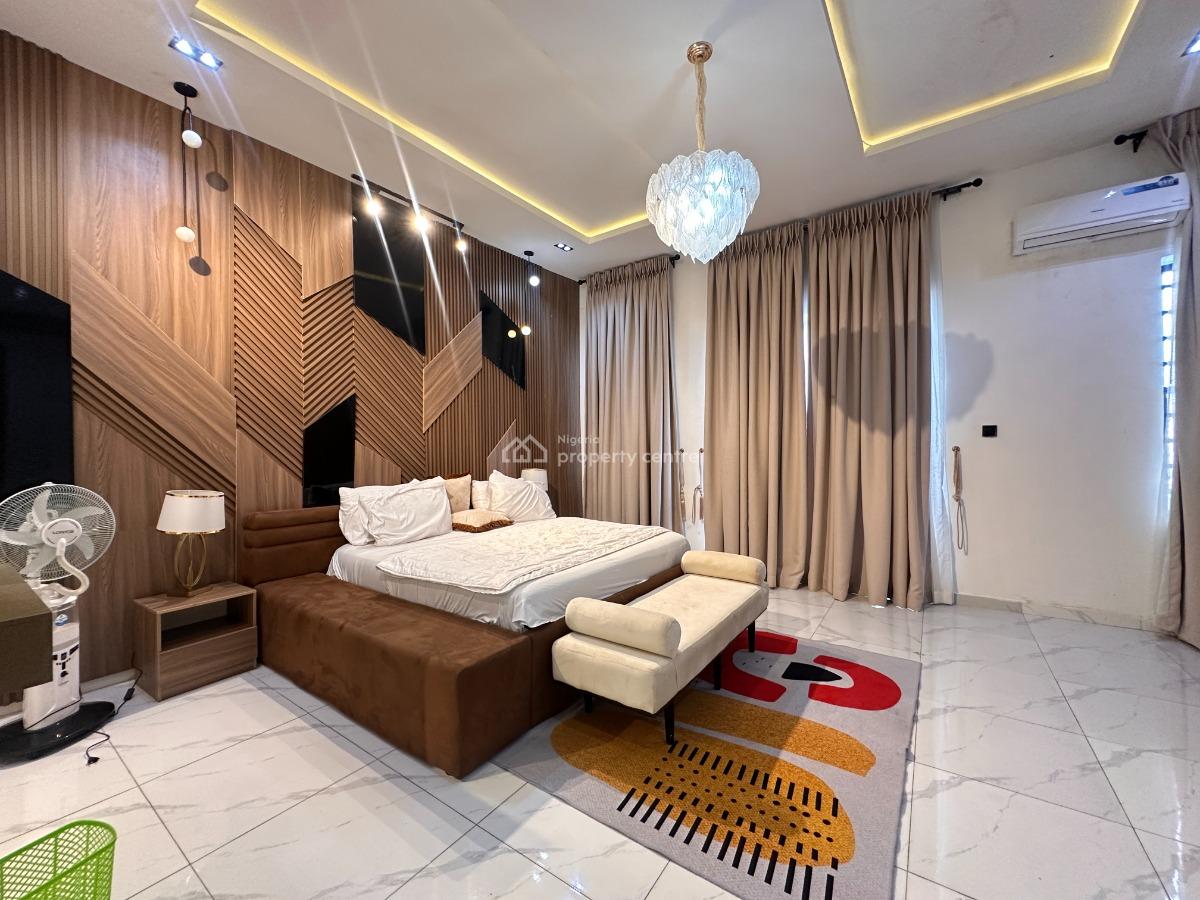 Fully Furnished 4 Bedroom Terrace Duplex, Lekki Phase 2, Lekki, Lagos, Detached Duplex for Rent