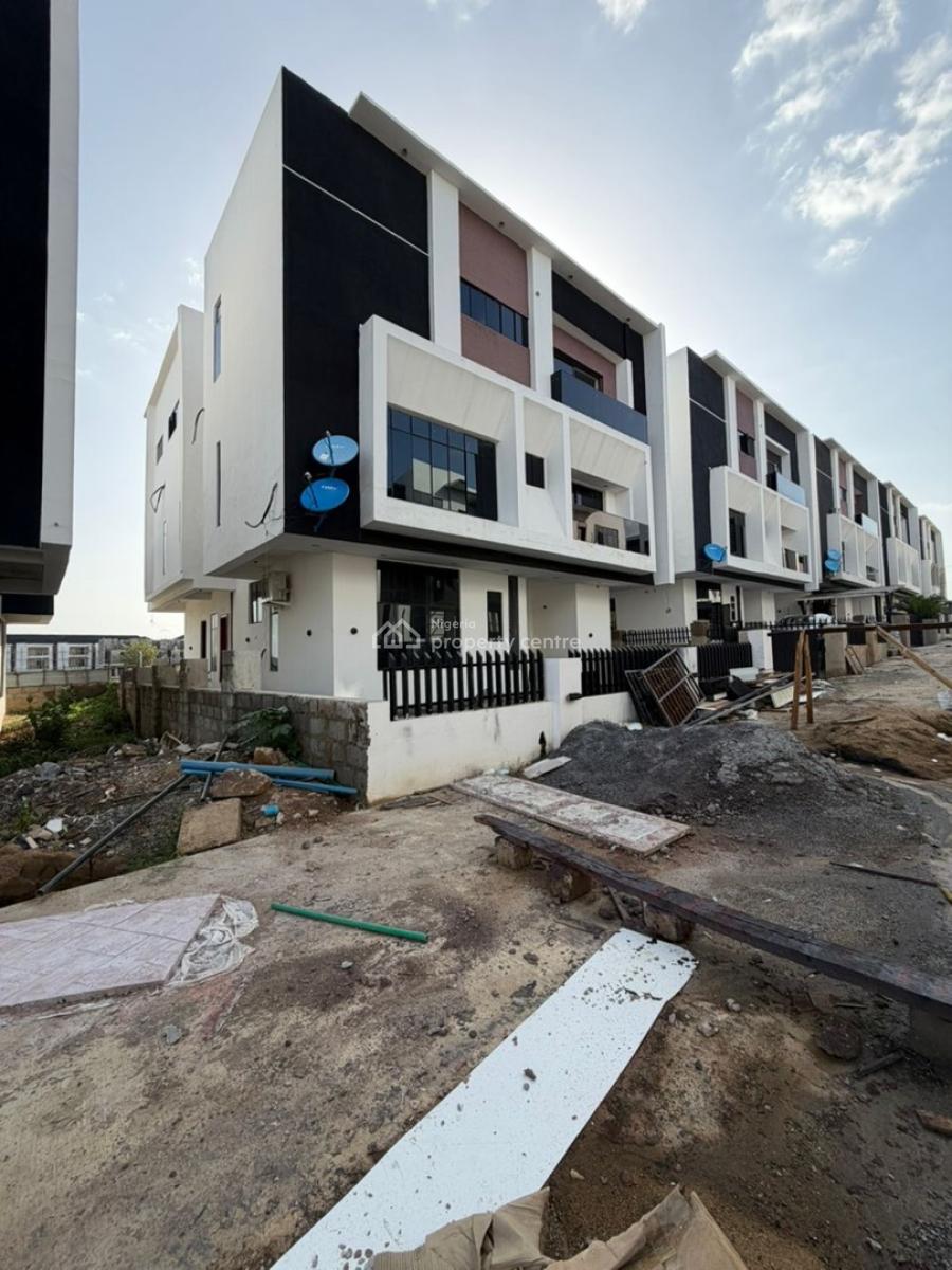 Massive 5 Bedrooms Semi Finished Detached Duplex, Bq , Pool, Gym, Serene and Well Secured Neighborhood, Lugbe District, Abuja, Detached Duplex for Sale
