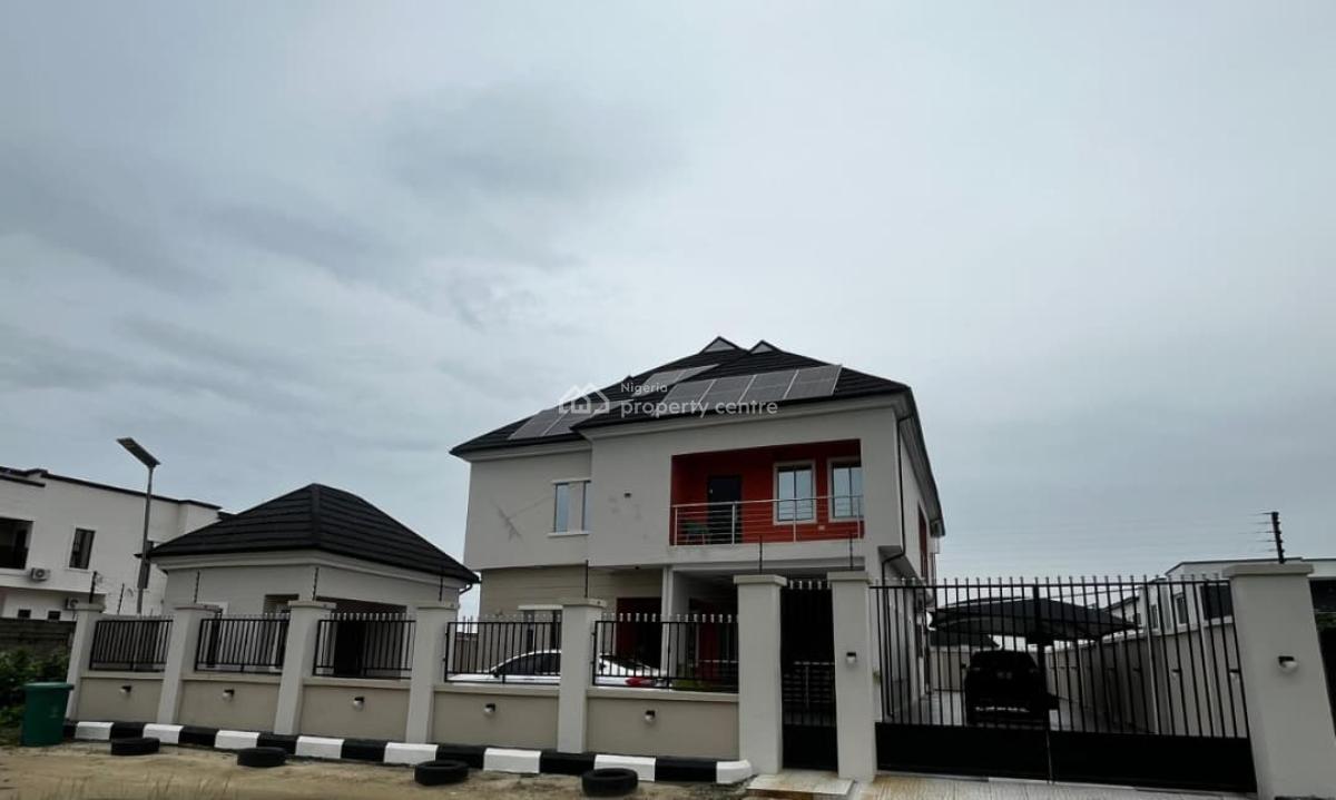 Well Finished 4-bedroom Fully Detached Duplex + Bq with Furnitures, Abijo, Lekki, Lagos, Detached Duplex for Sale