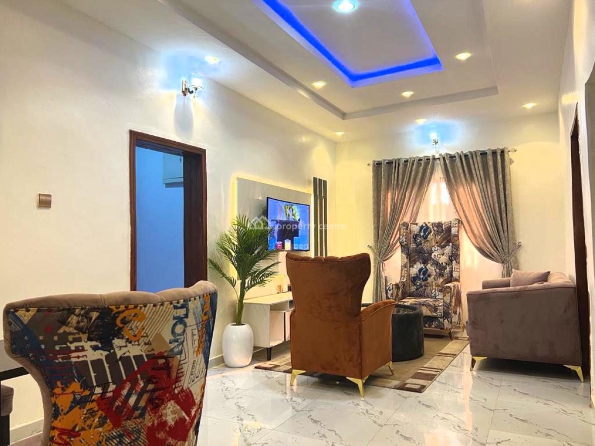 Comfortably Furnished and Serviced Luxury 2 Bedroom Apartment, Off College Road, Ogba, Ikeja, Ogba, Ikeja, Lagos, Flat / Apartment Short Let