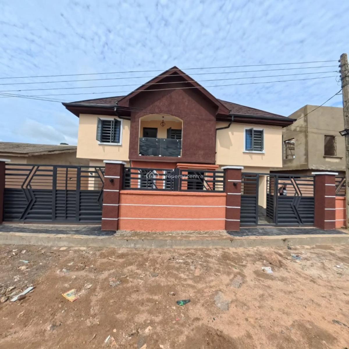 Newly Built 3 Bedroom Detached Duplex, Magboro, Ogun, Detached Duplex for Sale