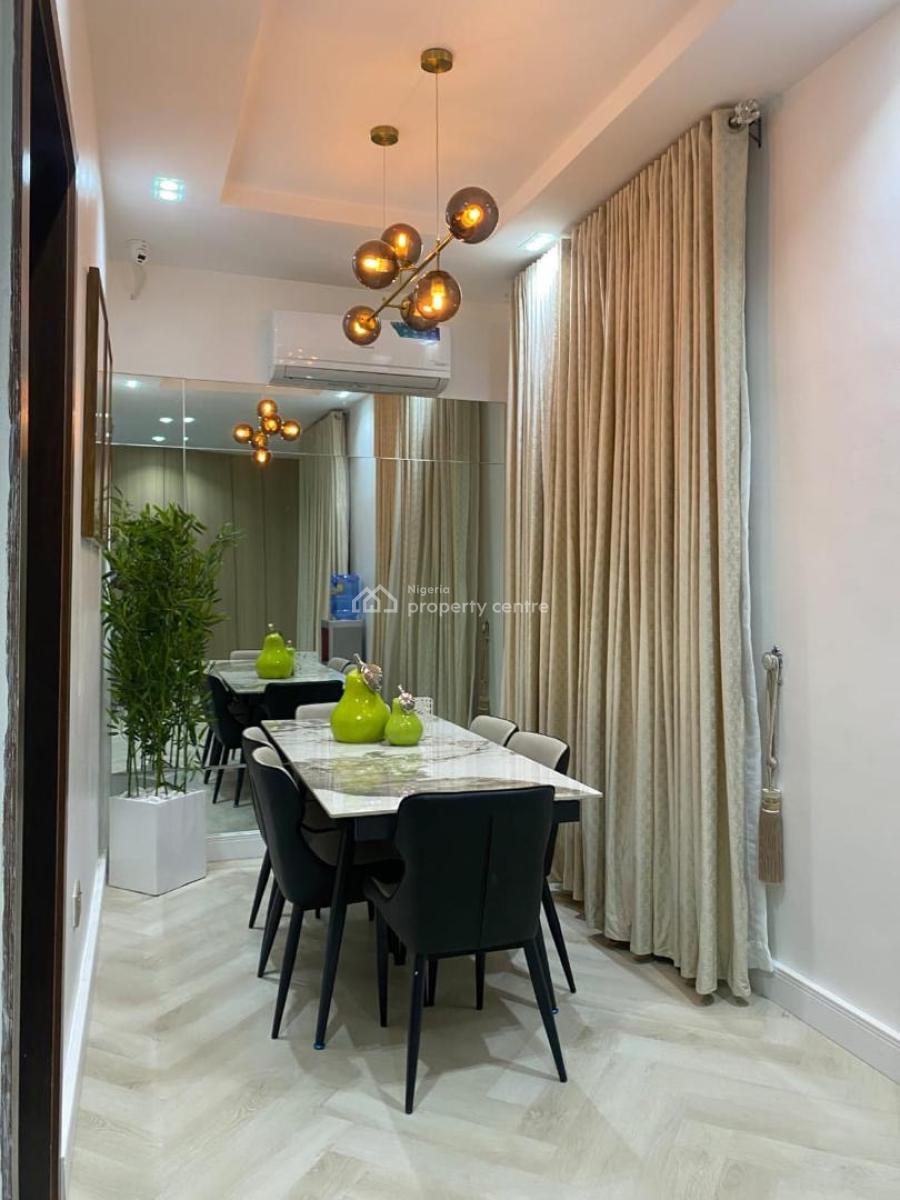 Fully Furnished 4 Bedroom Terrace with Bq, Off Admiralty Way, Lekki Phase 1, Lekki, Lagos, Terraced Duplex for Rent