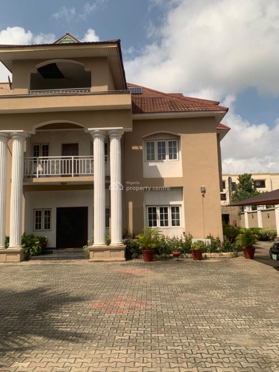 Detached 6 Bedroom House with 2 Rooms Bq on Land Measuring About 900sq, Parkview, Ikoyi, Lagos, Detached Duplex for Rent