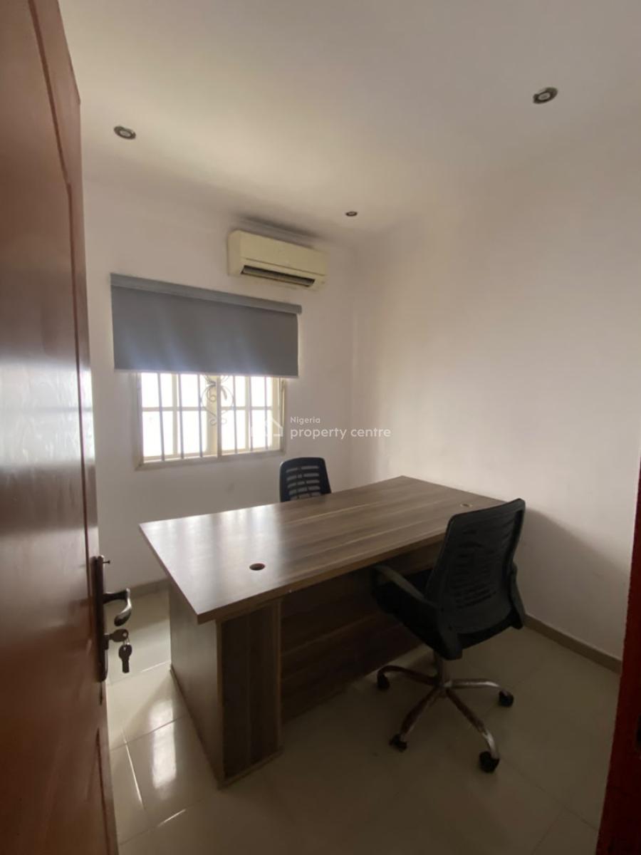 Fully Furnished 3 Room Office Space with a Spacious Kitchen and 3 Toilets, Lekki Phase 1, Lekki, Lagos, Office Space for Rent