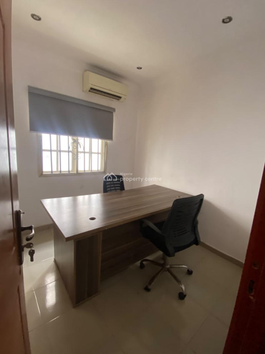 Fully Furnished 3 Room Office Space with a Spacious Kitchen and 3 Toilets, Lekki Phase 1, Lekki, Lagos, Office Space for Rent