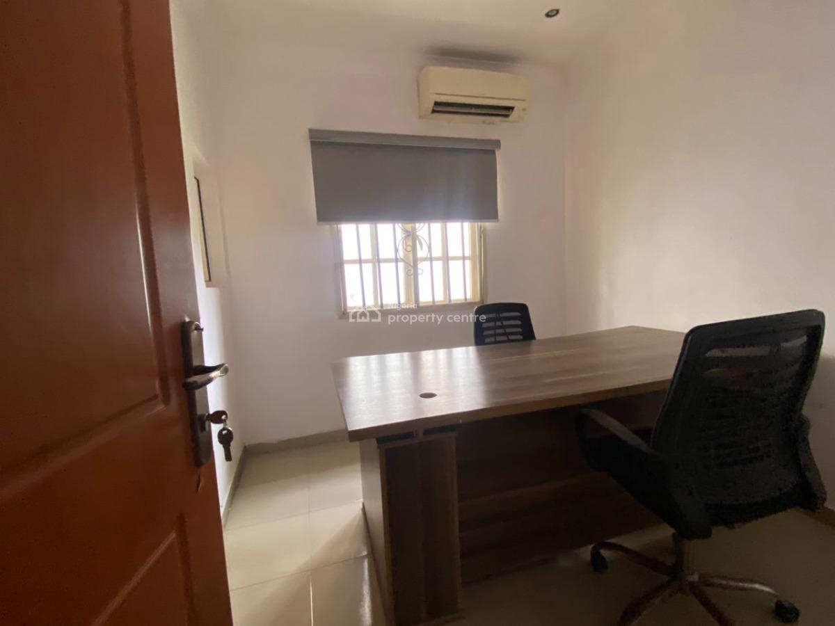 Fully Furnished 3 Room Office Space with a Spacious Kitchen and 3 Toilets, Lekki Phase 1, Lekki, Lagos, Office Space for Rent