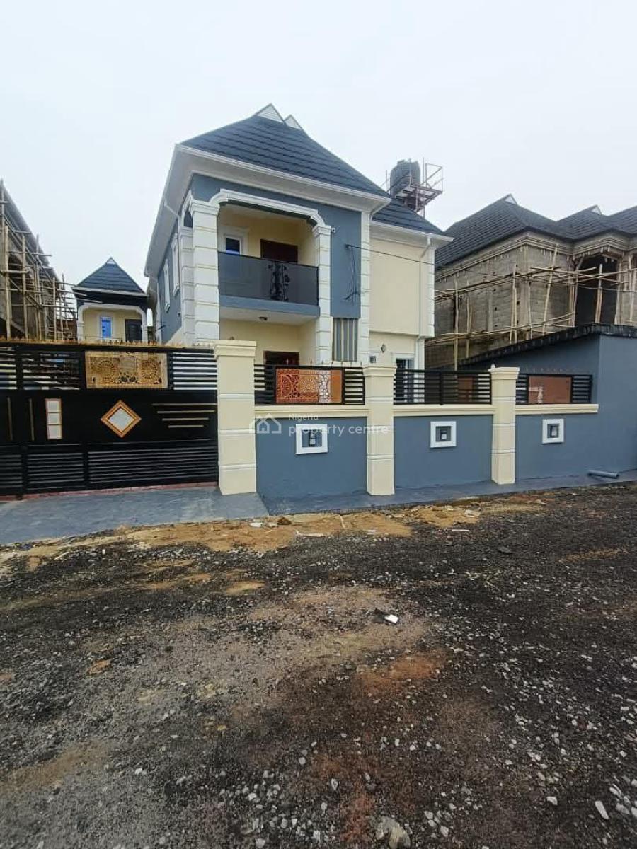 Newly Built 4 Bedroom Detached Duplex, Grace Tower Estate, New Oko-oba, Agege, Lagos, Detached Duplex for Sale