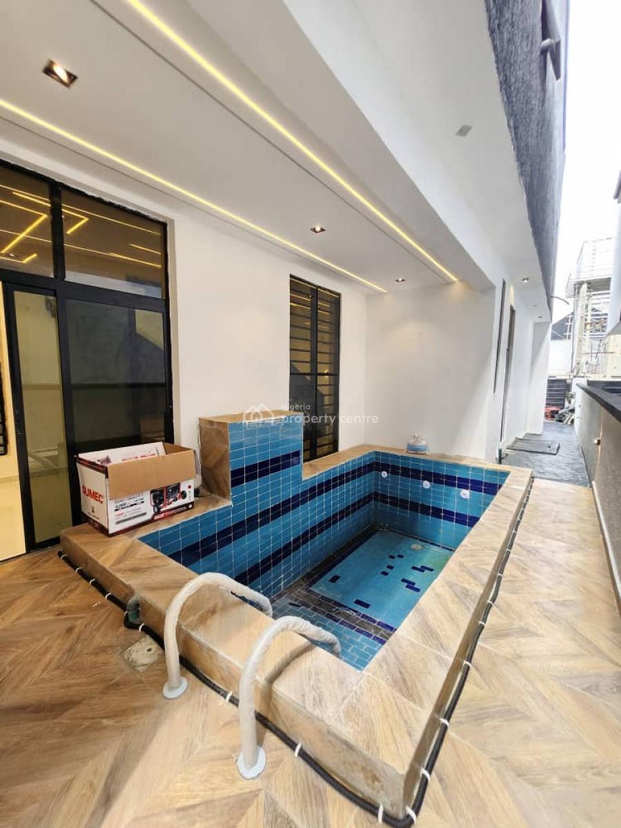 Contemporary 5 Bedroom Fully Detached with Swimming Pool, Chevron, Lekki, Lagos, Detached Duplex for Sale