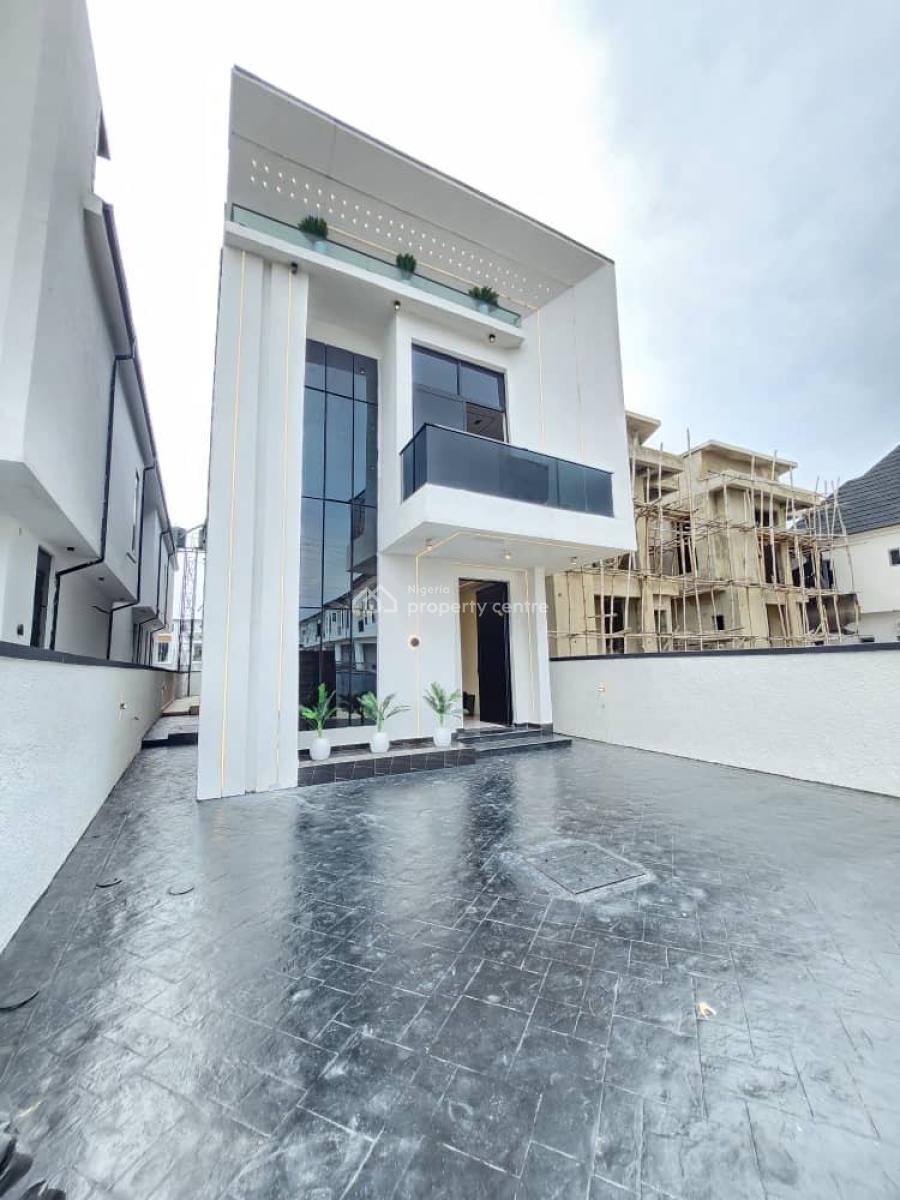 Contemporary 5 Bedroom Fully Detached with Swimming Pool, Chevron, Lekki, Lagos, Detached Duplex for Sale