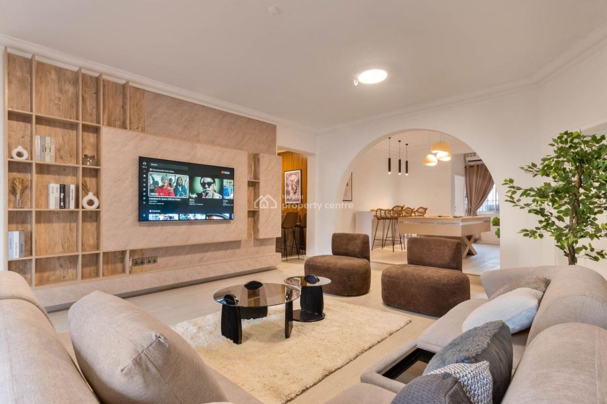 Beautifully Furnished 3 Bedroom Apartment with Bq, Pool & Gym, Lekki, Lagos, Flat / Apartment for Rent