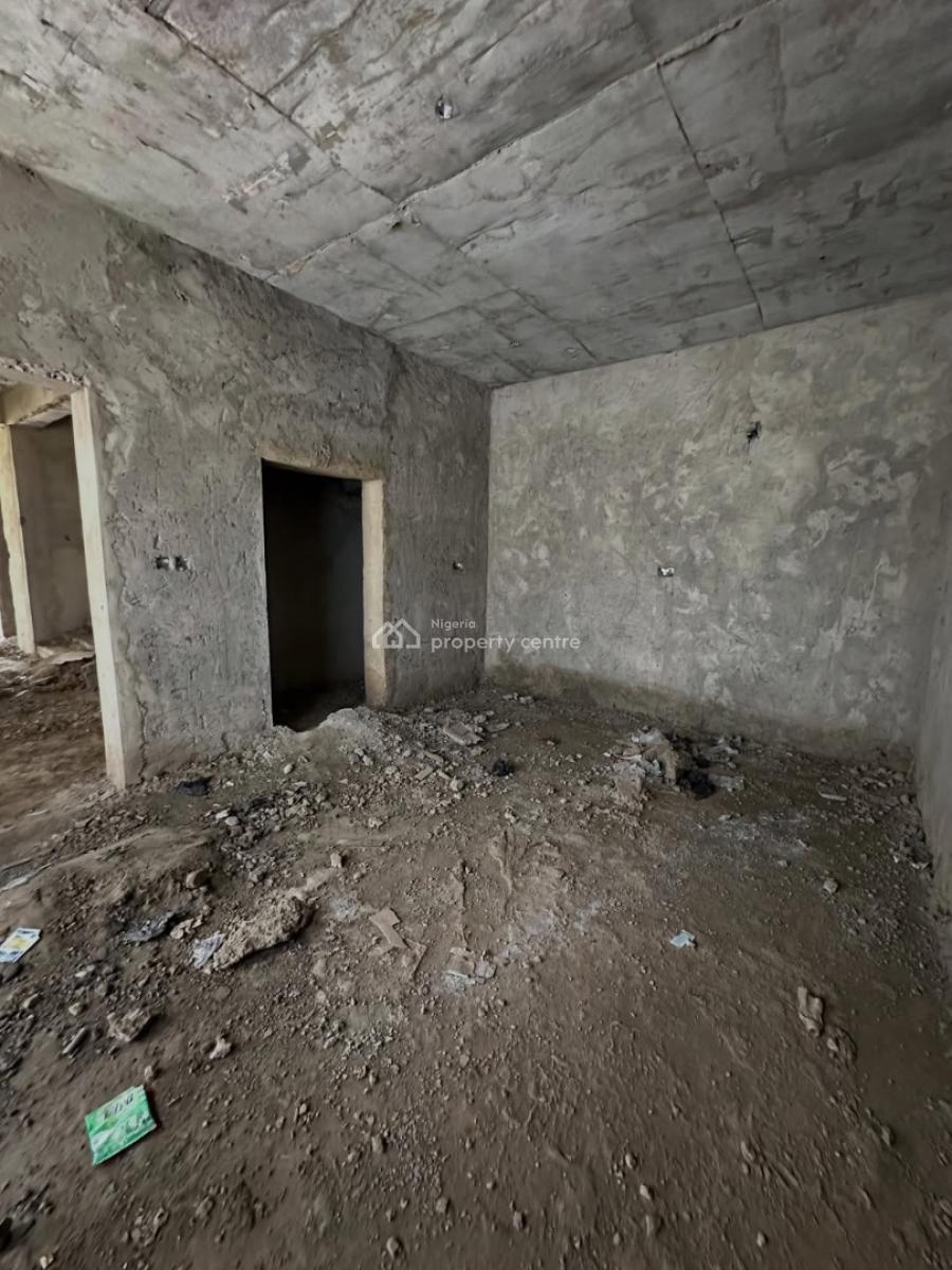 New 4 Bedroom Terrace Duplex + Boys Quarters  (semi Finished), Gude, Apo, Abuja, Terraced Duplex for Sale