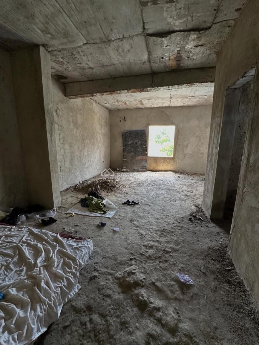 New 4 Bedroom Terrace Duplex + Boys Quarters  (semi Finished), Gude, Apo, Abuja, Terraced Duplex for Sale
