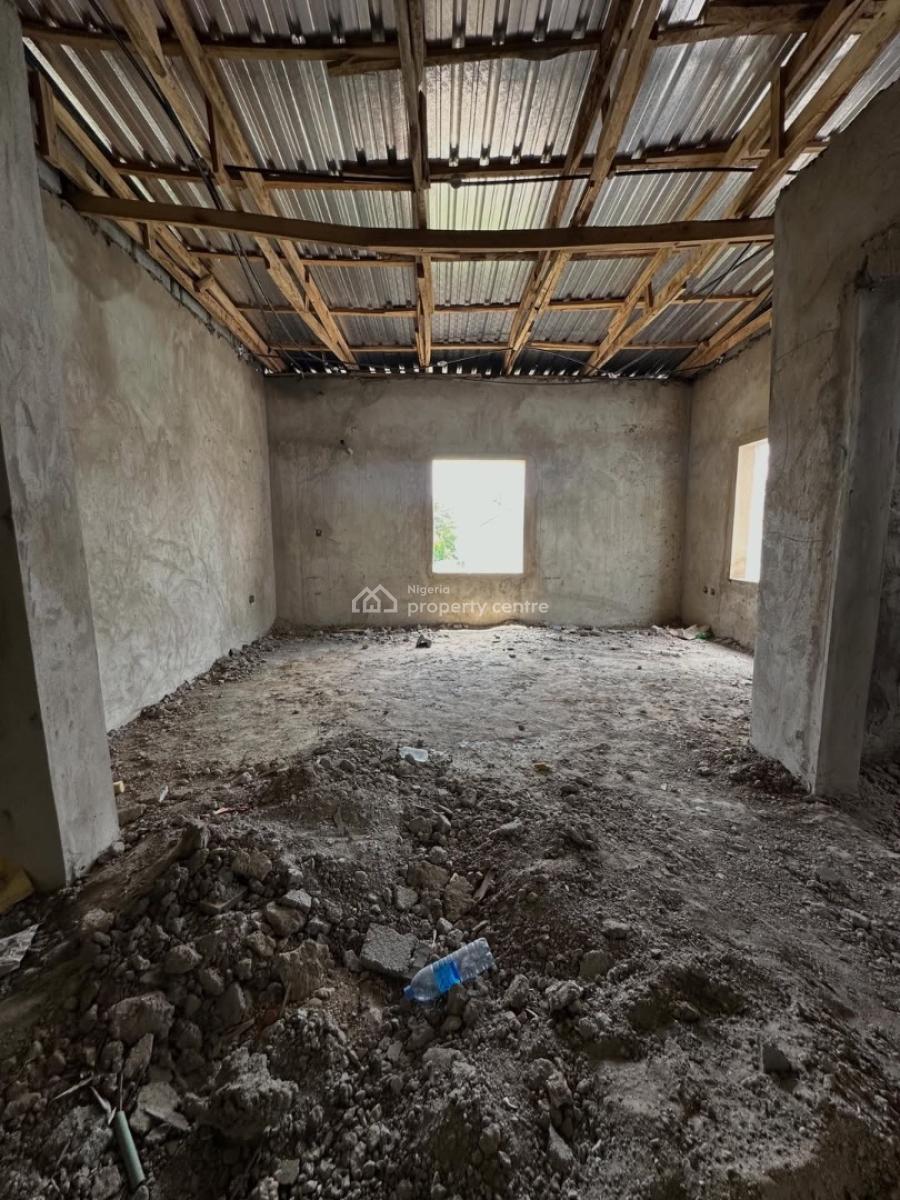 New 4 Bedroom Terrace Duplex + Boys Quarters  (semi Finished), Gude, Apo, Abuja, Terraced Duplex for Sale