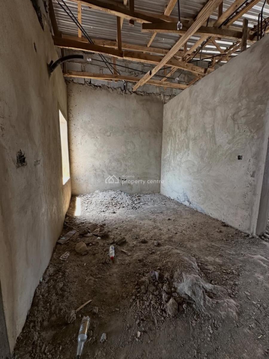 New 4 Bedroom Terrace Duplex + Boys Quarters  (semi Finished), Gude, Apo, Abuja, Terraced Duplex for Sale