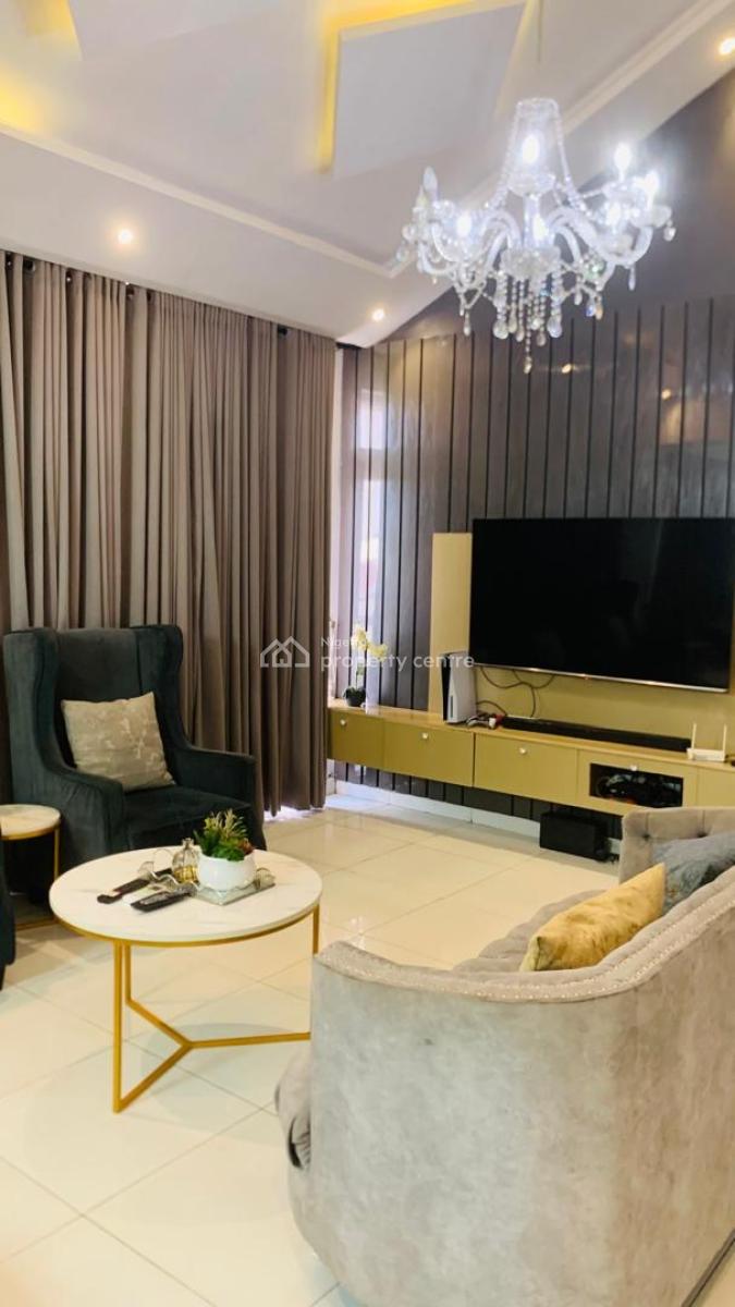 Fully Serviced Beautiful Furnished 3 Bedrooms Penthouse, Cadogan Estate Osapa London, Osapa, Lekki, Lagos, Flat / Apartment for Rent