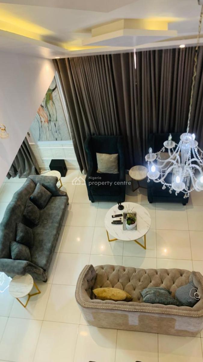 Fully Serviced Beautiful Furnished 3 Bedrooms Penthouse, Cadogan Estate Osapa London, Osapa, Lekki, Lagos, Flat / Apartment for Rent
