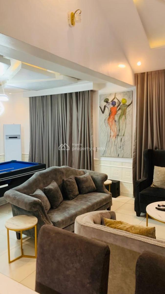Fully Serviced Beautiful Furnished 3 Bedrooms Penthouse, Cadogan Estate Osapa London, Osapa, Lekki, Lagos, Flat / Apartment for Rent