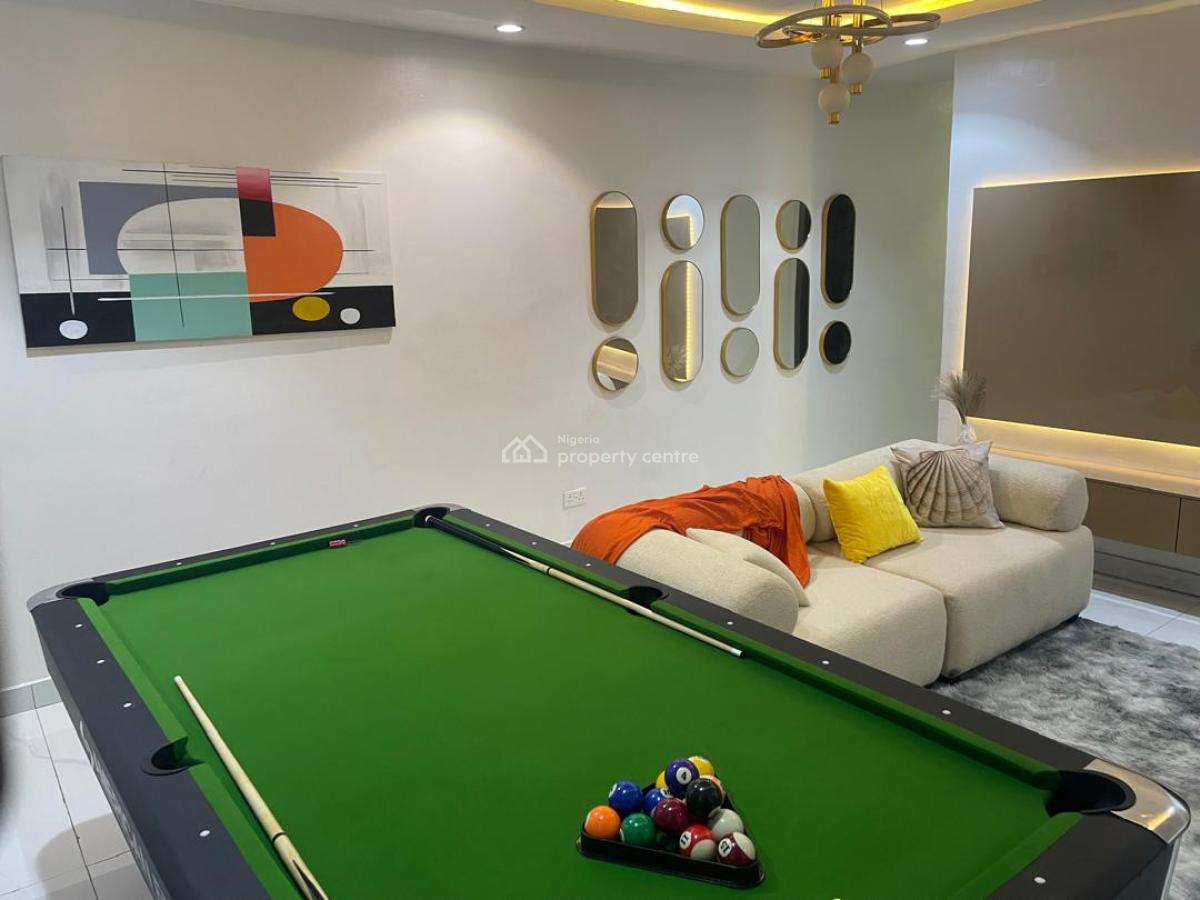 Luxury 2 Bed with Snooker, Swimming Pool Anf Gym, Ikate Elegushi, Lekki, Lagos, Flat / Apartment Short Let