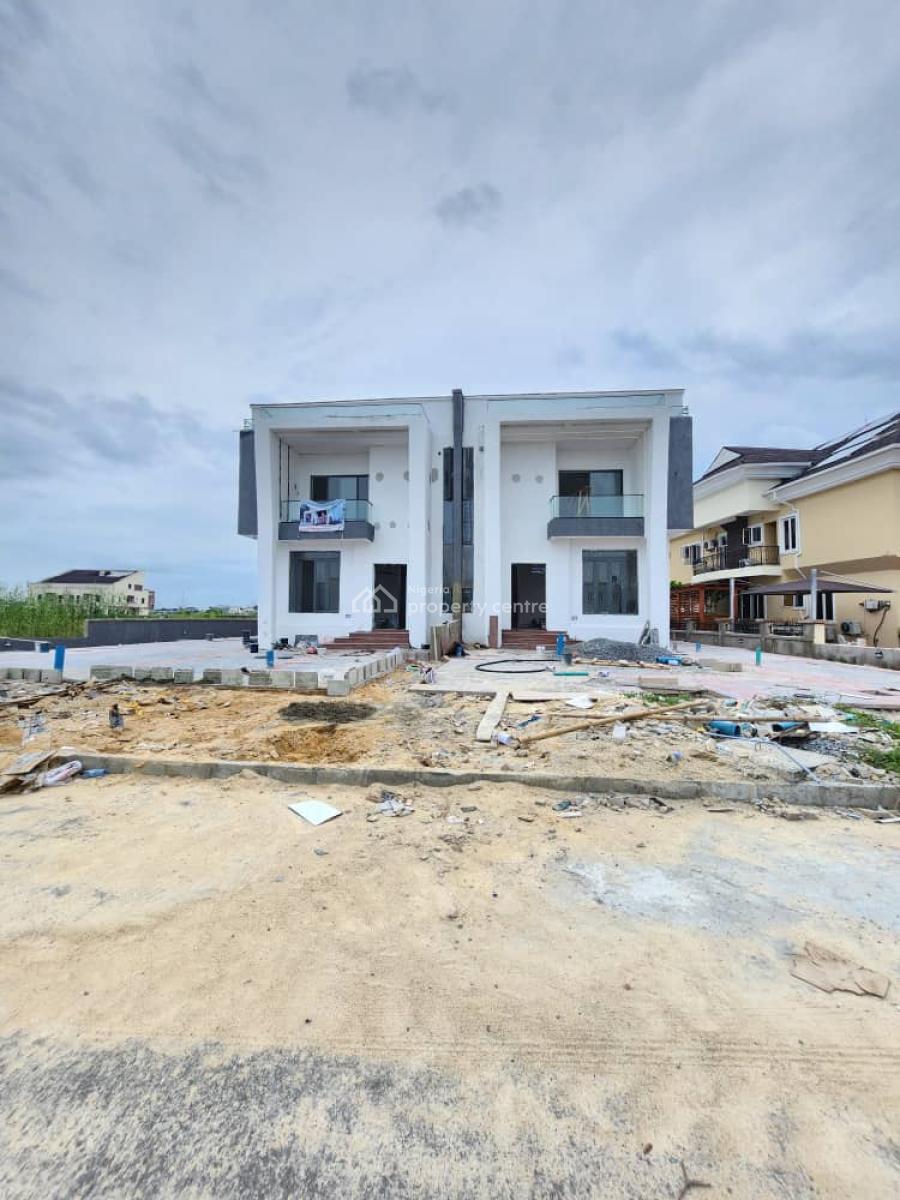 Brand New Massive 4 Bedroom Semi-detached Duplex with Bq, Vgc, Lekki, Lagos, Semi-detached Duplex for Sale