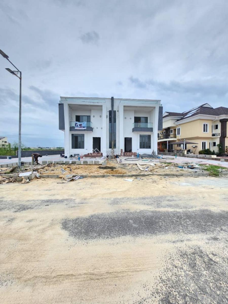 Brand New Massive 4 Bedroom Semi-detached Duplex with Bq, Vgc, Lekki, Lagos, Semi-detached Duplex for Sale