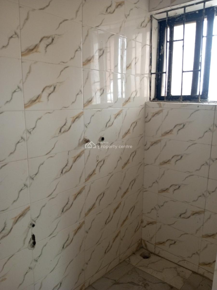Newly Renovated 2 Bedroom Upstairs Facing The Road, Ado, Ajah, Lagos, Flat / Apartment for Rent