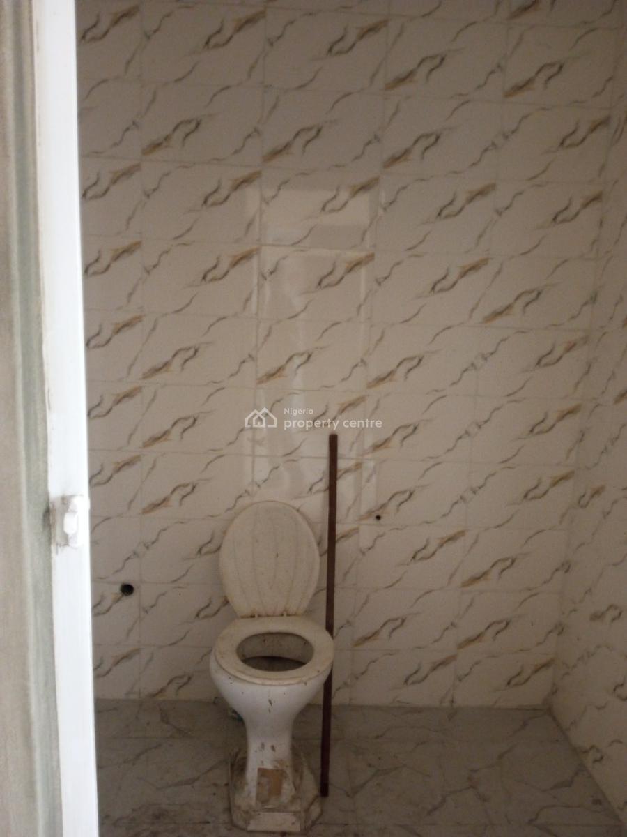 Newly Renovated 2 Bedroom Upstairs Facing The Road, Ado, Ajah, Lagos, Flat / Apartment for Rent