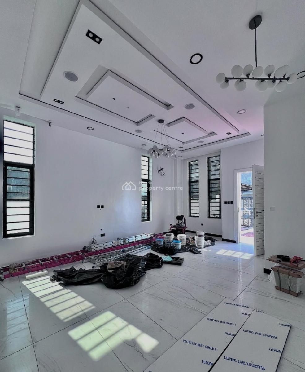 Luxurious 5 Bedroom Detached Swimming Pool Duplex with Bq, Secure Estate at Ikate, Ikate, Lekki, Lagos, Detached Duplex for Sale