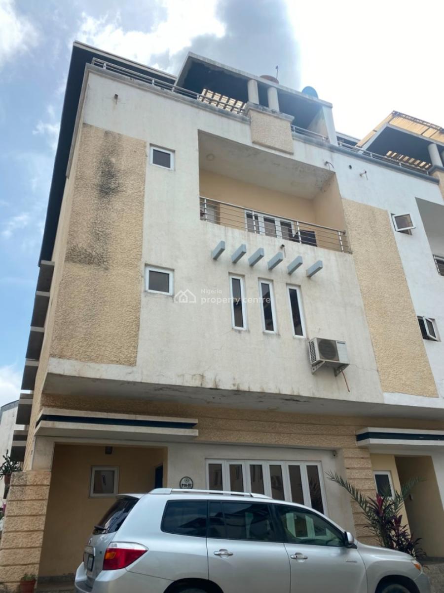 5-bedroom Terrace Duplex (penthouse), Guzape District, Abuja, Terraced Duplex for Rent