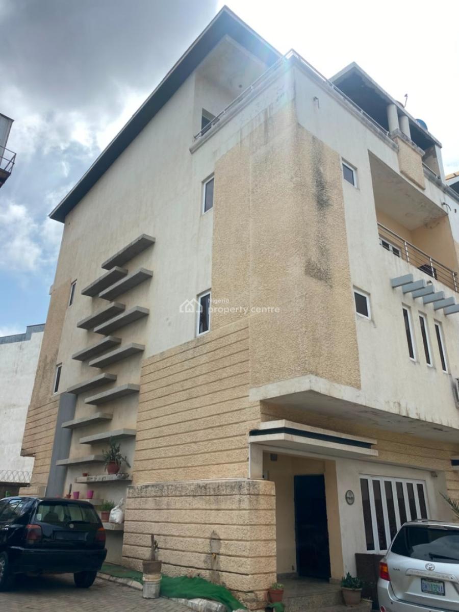 5-bedroom Terrace Duplex (penthouse), Guzape District, Abuja, Terraced Duplex for Rent