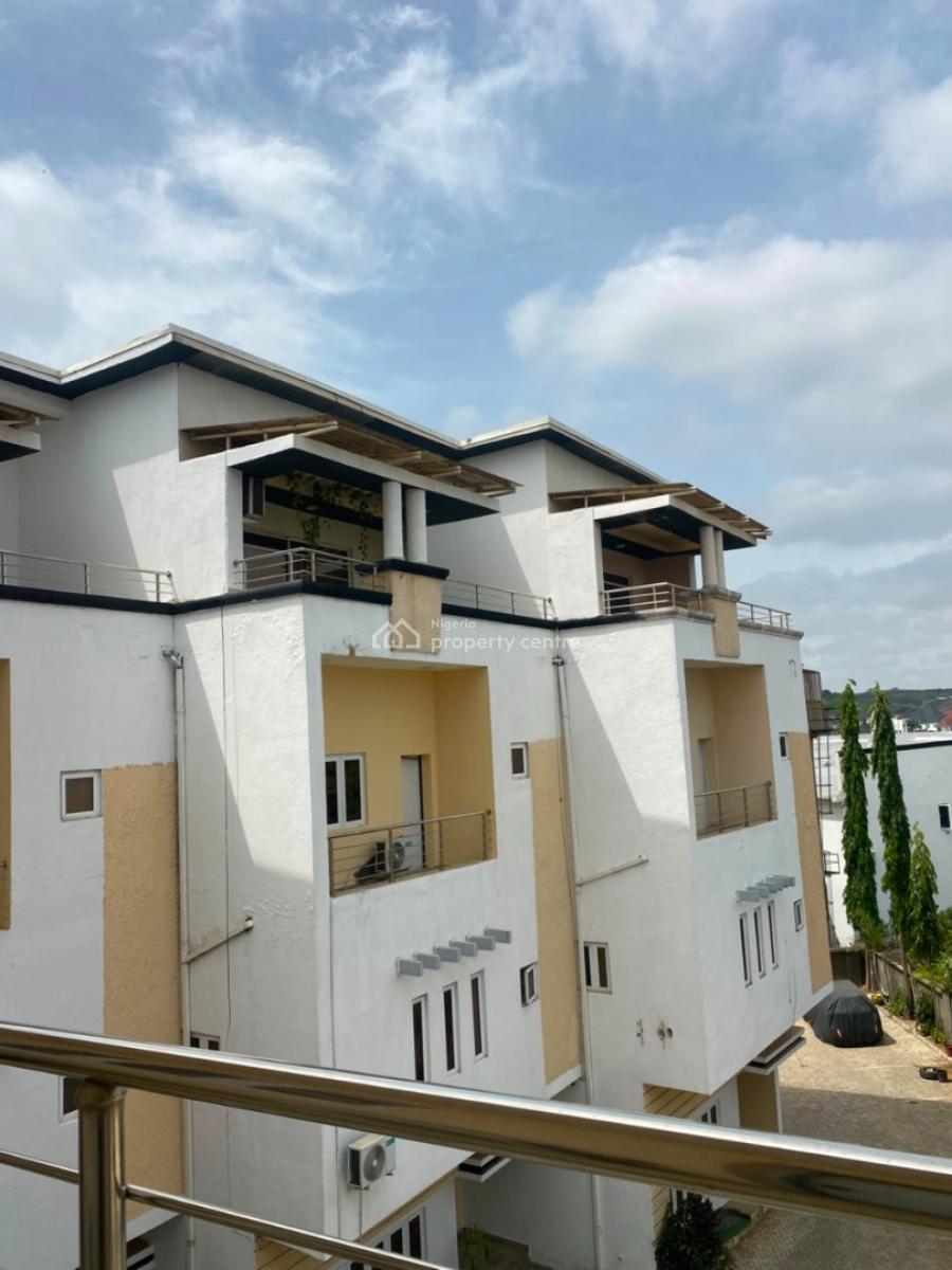 5-bedroom Terrace Duplex (penthouse), Guzape District, Abuja, Terraced Duplex for Rent
