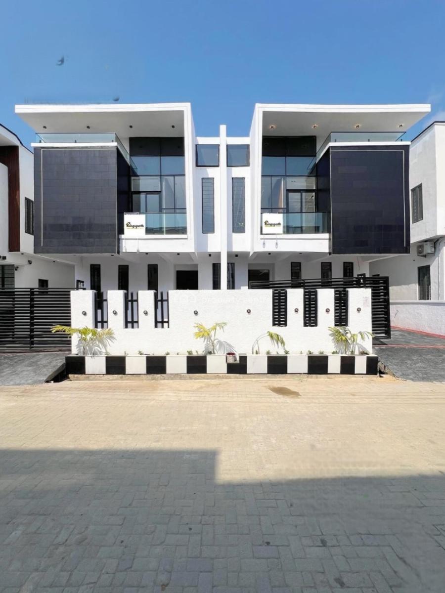 4 Bedroom Semi Detached Duplex with Bq, Ajah, Lagos, Detached Duplex for Sale