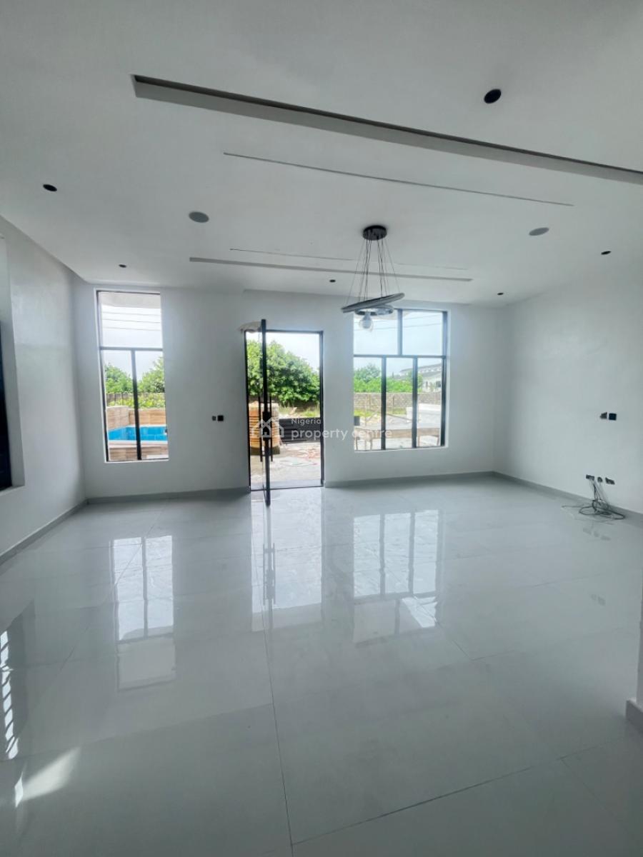 Newly Built 4 Bedroom Modern Fully Detached Duplex with Bq and Pool, Sangotedo, Sangotedo, Ajah, Lagos, Detached Duplex for Sale