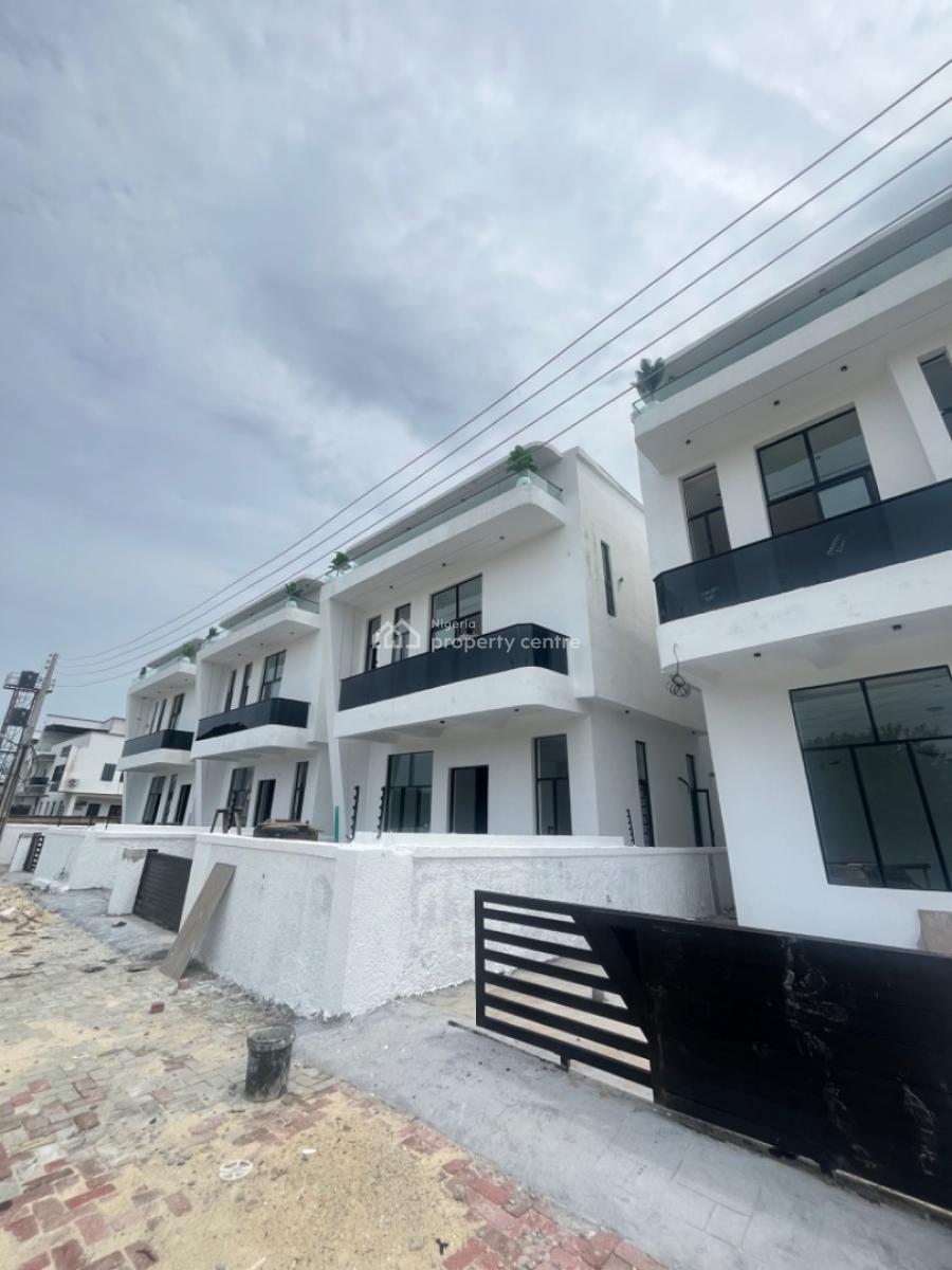 Newly Built 4 Bedroom Modern Fully Detached Duplex with Bq and Pool, Sangotedo, Sangotedo, Ajah, Lagos, Detached Duplex for Sale