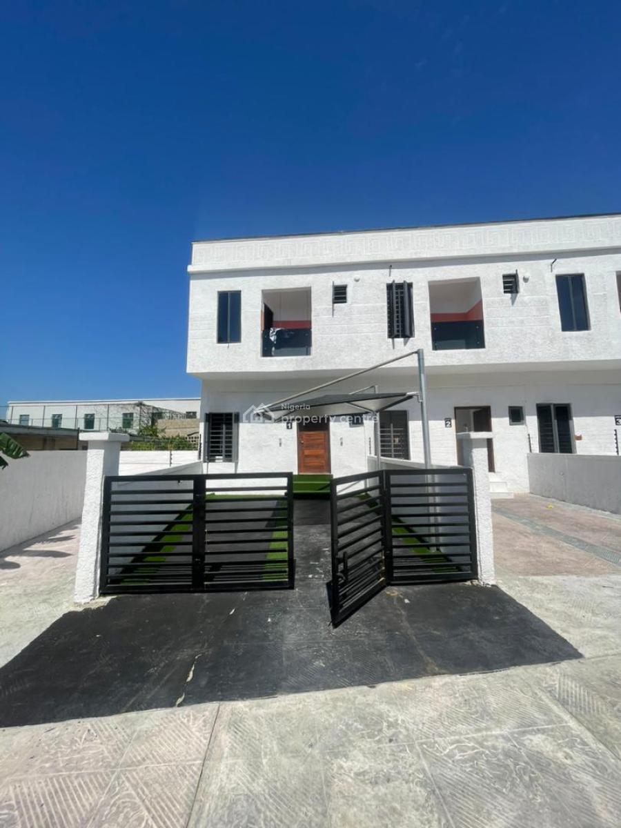 Mouth Watering 3 Bedroom Terraced Duplex in a Well Siren  Environment, Ajah, Lagos, Terraced Duplex for Sale