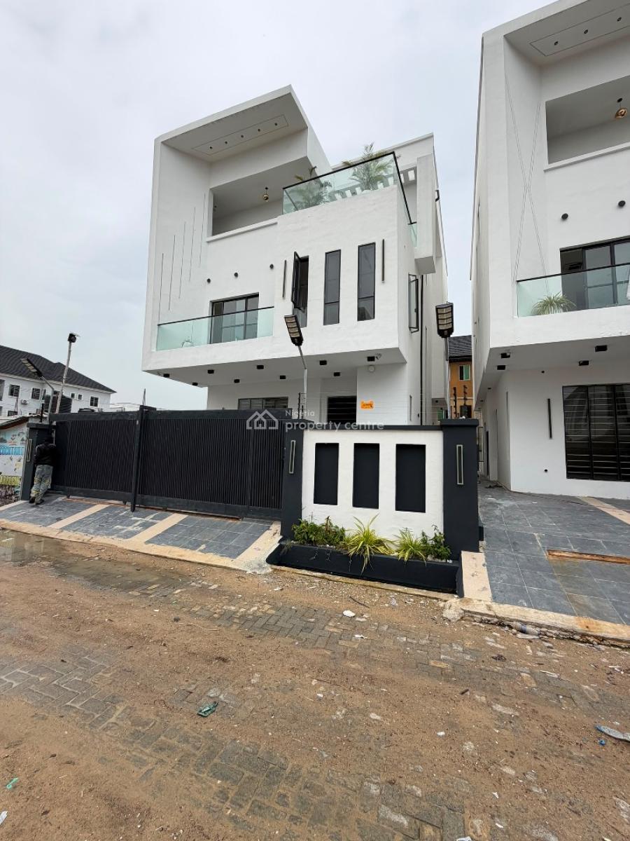 Ultra-modern 5 Bedroom Detached Duplex with Pool, Cinema & Bq, Ikota, Lekki, Lagos, Detached Duplex for Sale