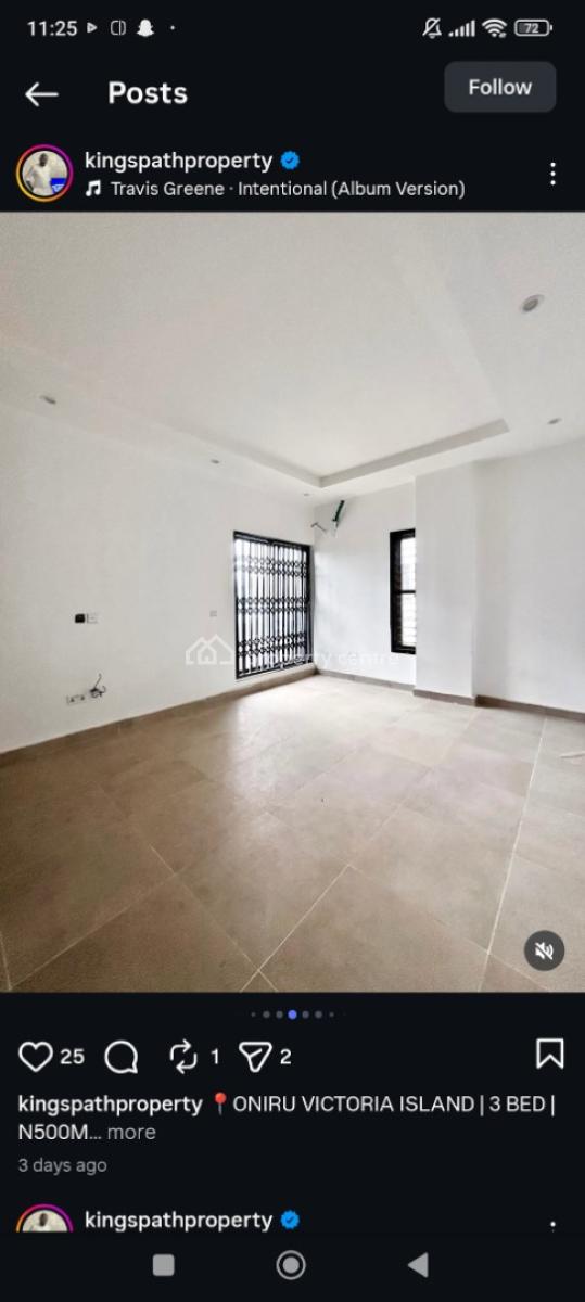 Fully Serviced 3 Bedrooms with Pool  and Gym, Oniru, Victoria Island (vi), Lagos, Block of Flats for Sale