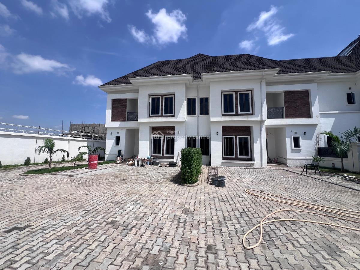 Tastefully Finished 4 Bedroom with Bq, By Aduvie, Jahi, Abuja, Terraced Duplex for Rent