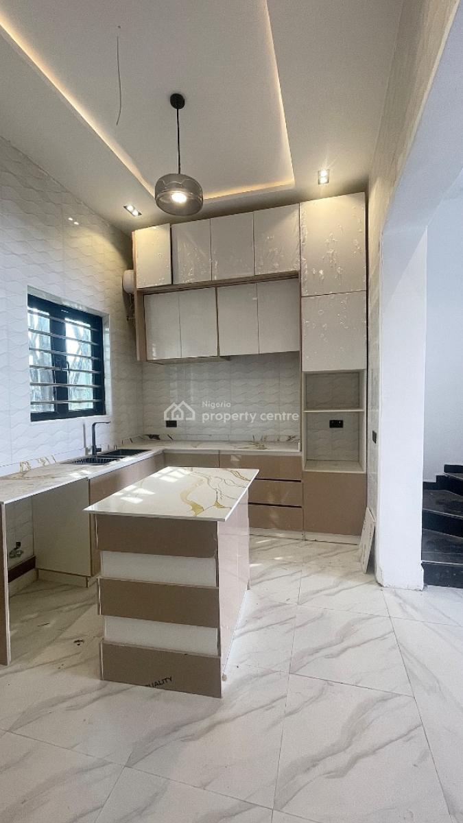 a Sharp and  Spacious 3 Bedroom Terrace with Self Compound / Parking S, Serene Neighborhood in Estate at, Ikota, Lekki, Lagos, Terraced Duplex for Sale