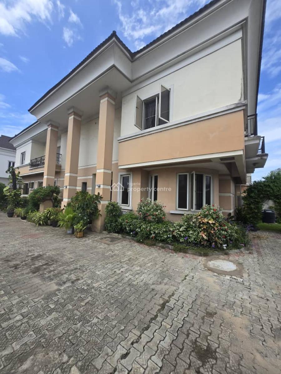 6 Bedroom Fully Detached Duplex with 2 Rooms Bq, U3 Estate, Lekki Phase 1, Lekki, Lagos, Detached Duplex for Rent