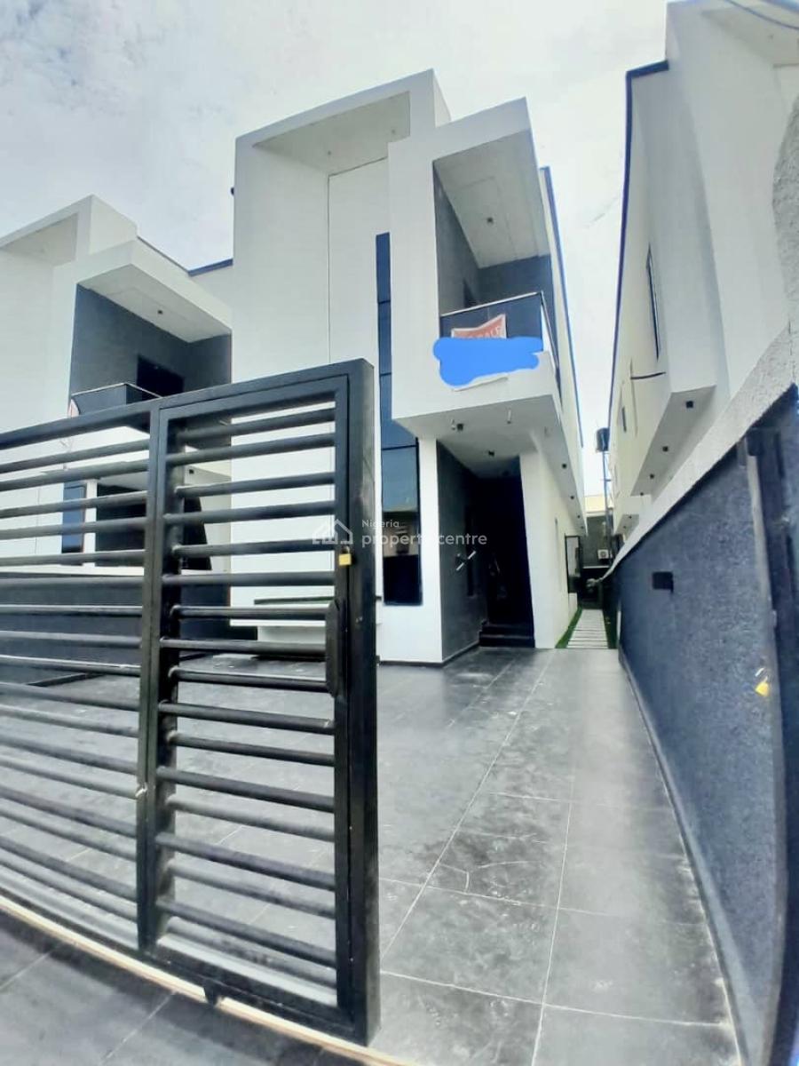 Contemporary Brand New with B Q and Swimming Pool, Estate By Ajiwe, Ajah, Lagos, Detached Duplex for Sale
